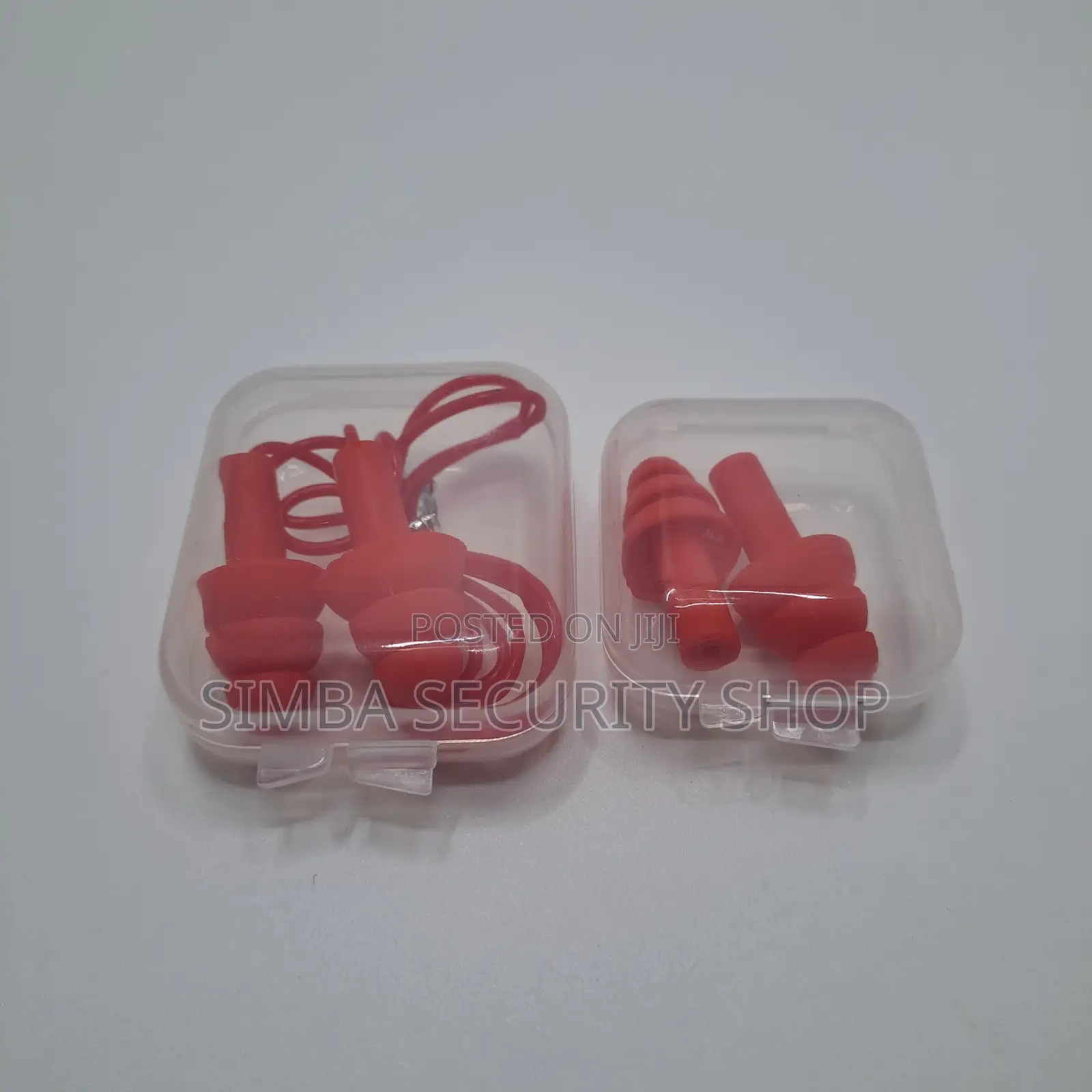 Red Ear Plugs Silicone Sleeping Anti Noise Wired Wireless
