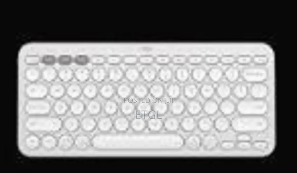 Logitech K380s Multi-Device Bluetooth Keyboard - Tonal White