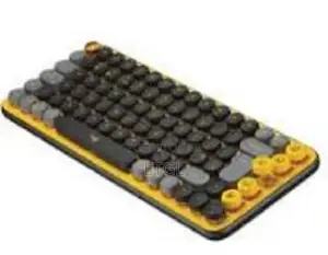 LOGITECH POP Keys Bluetooth Mechanical Keyboard - BLAST YELL