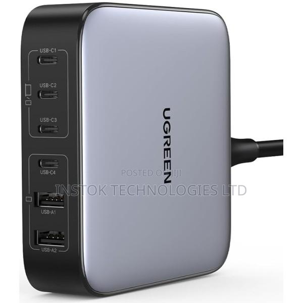 Ugreen Gan 200W Desktop Charger (6-Port) - CD271