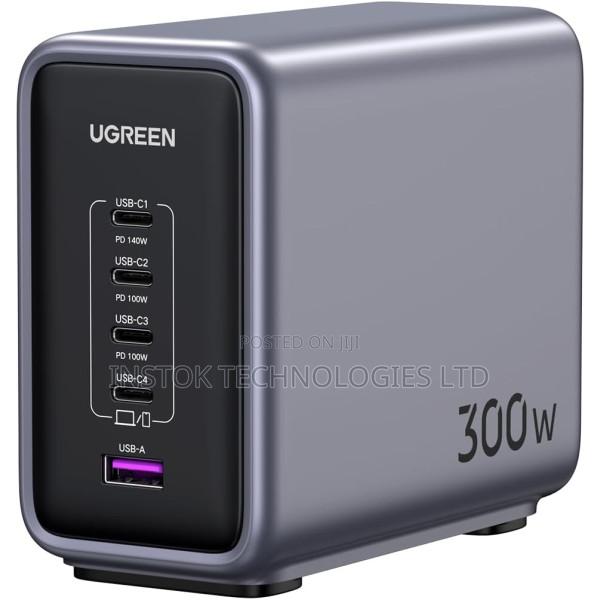 Ugreen Nexode 300w 5-Port Pd Gan Fast Charger Uk - Cd333