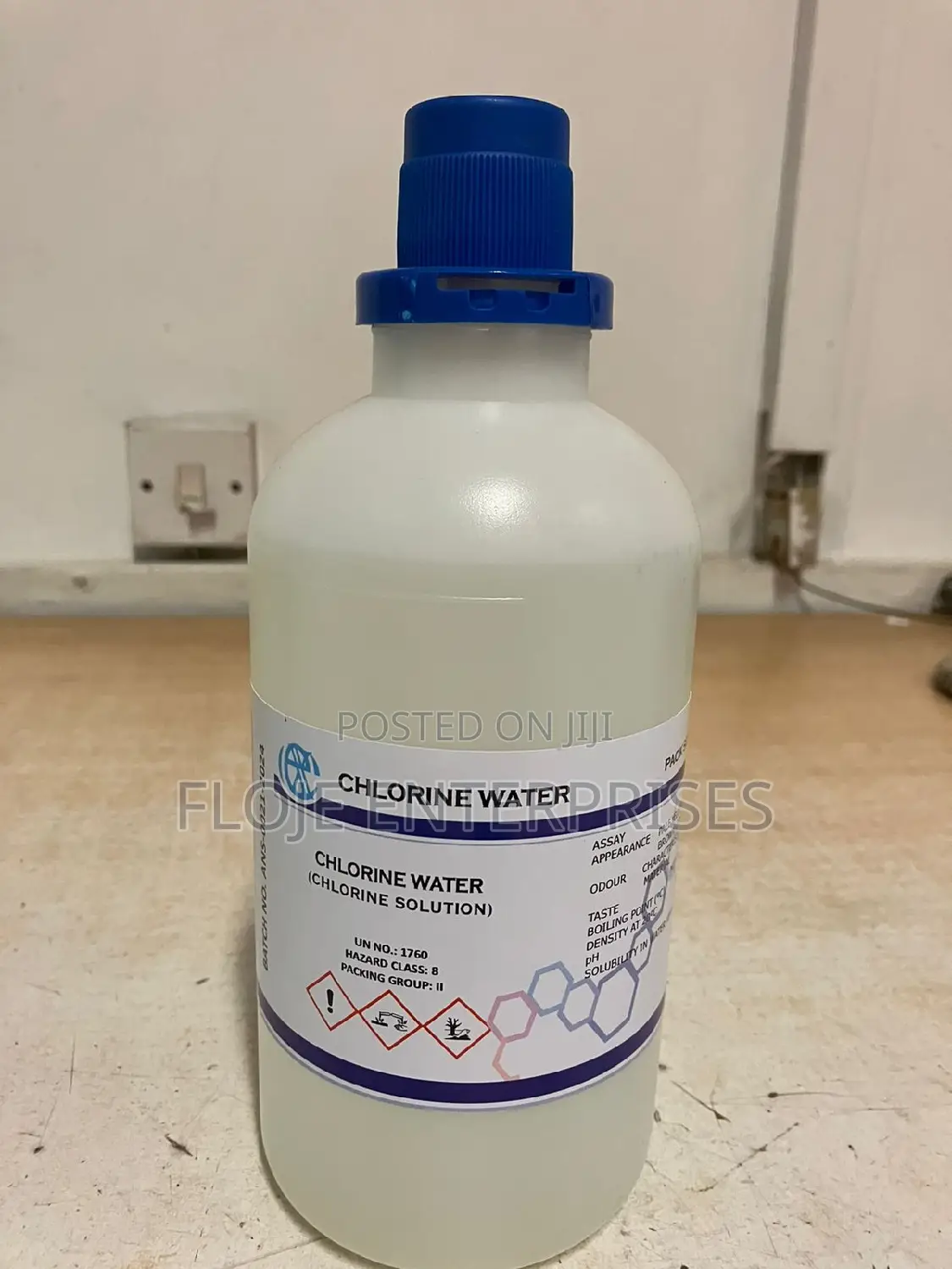 Chlorine Water 1L