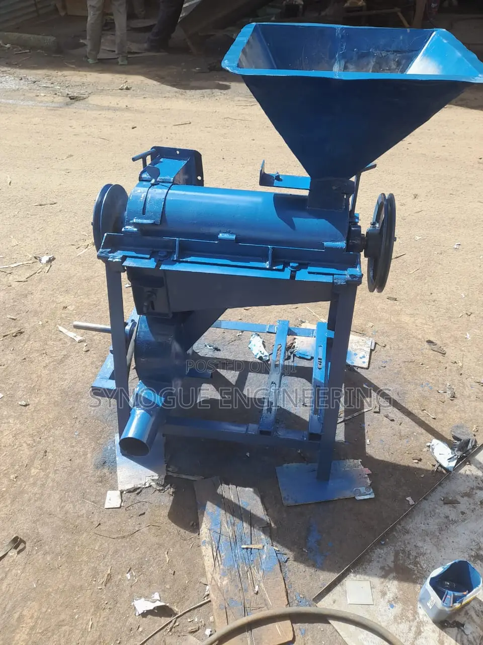 Coffee Hulling Machine