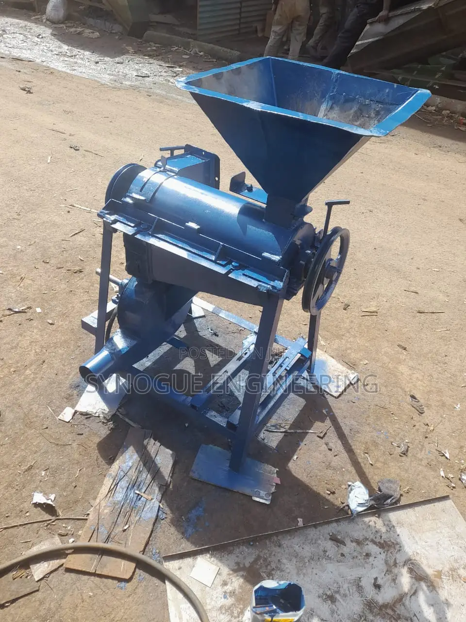 Coffee Hulling Machine