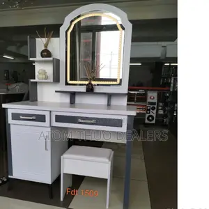 White Classy Executive Dressing Table White in Colour