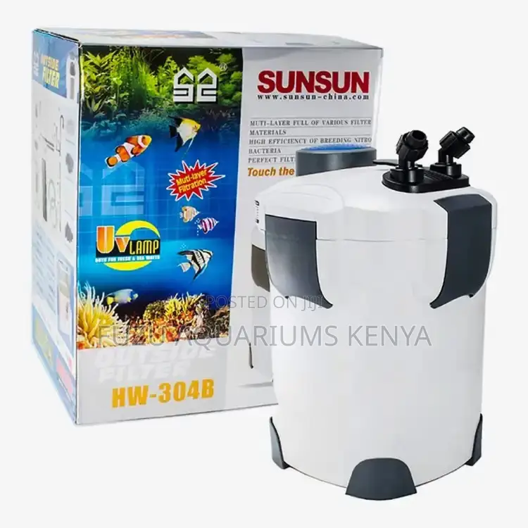 Canister Filter With 9w UV Light for Aquarium