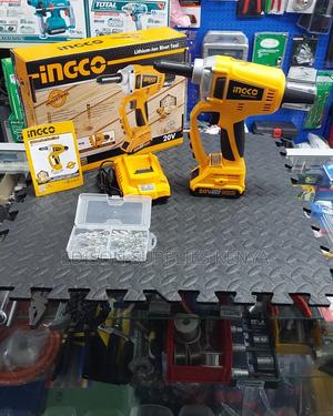 Riveter Ingco Cordless Rivet Gun Rechargeable Hand Riveter - main view