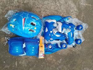2 Line Roller Quad Skates Full Set - thumbnail 2