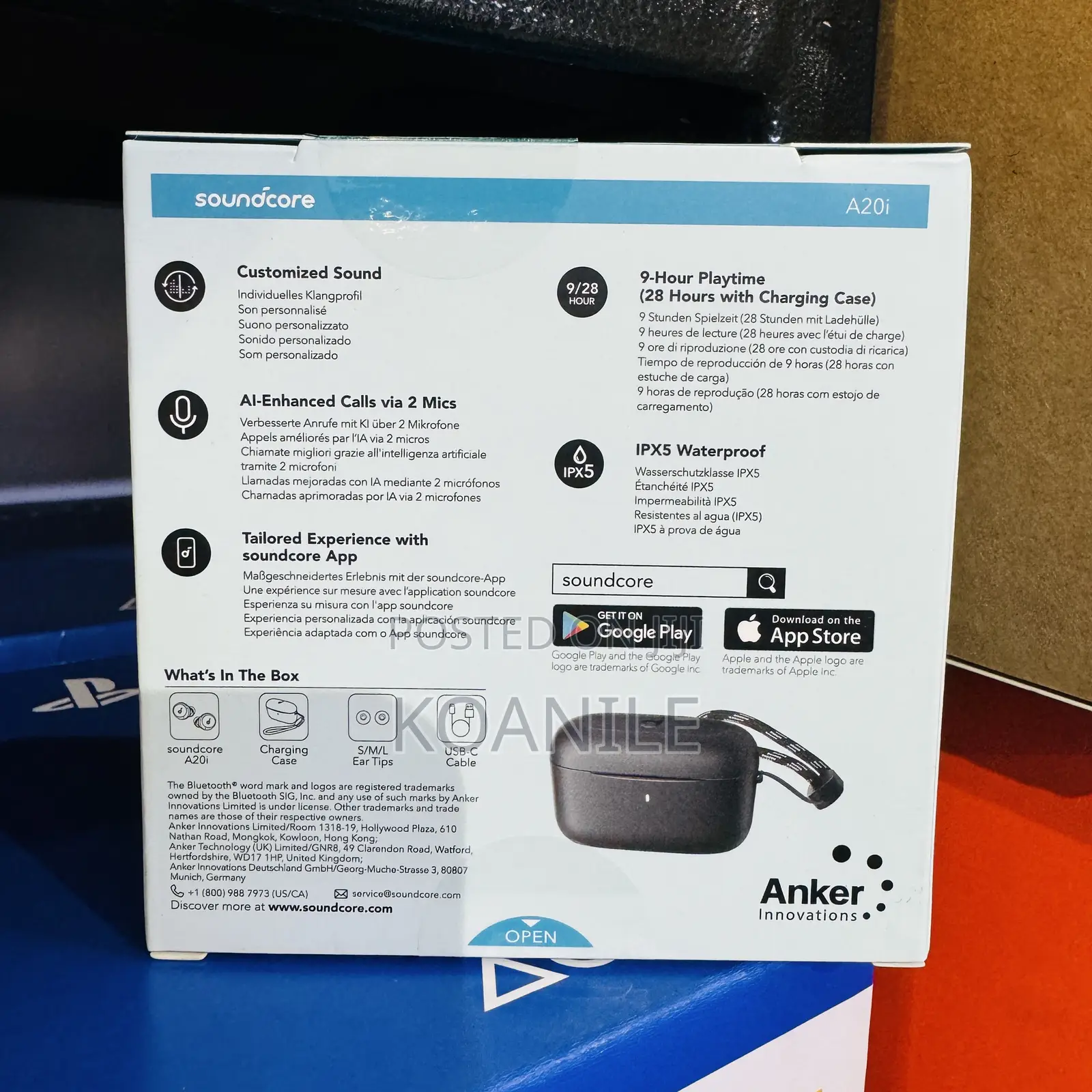 Soundcore by Anker A20i True Wireless Earbuds