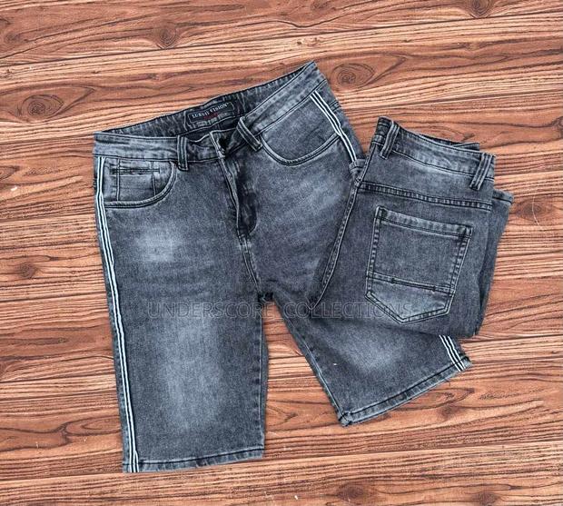 Executive Unisex Denim Shorts - thumbnail 3