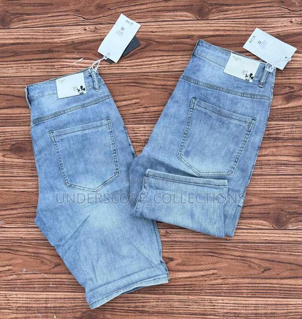 Executive Unisex Denim Shorts - thumbnail 4