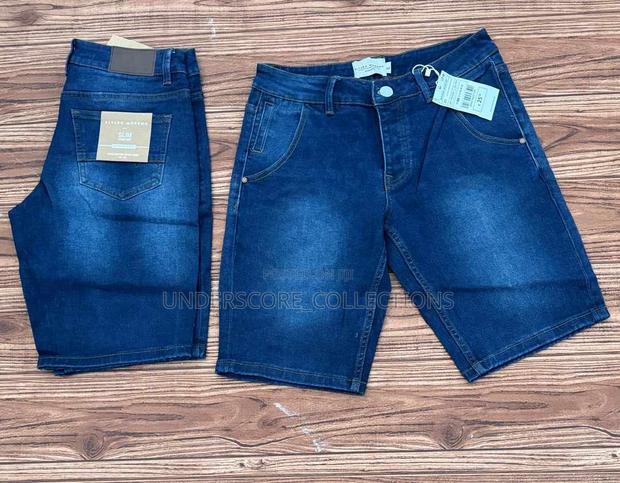 Executive Unisex Denim Shorts - thumbnail 5