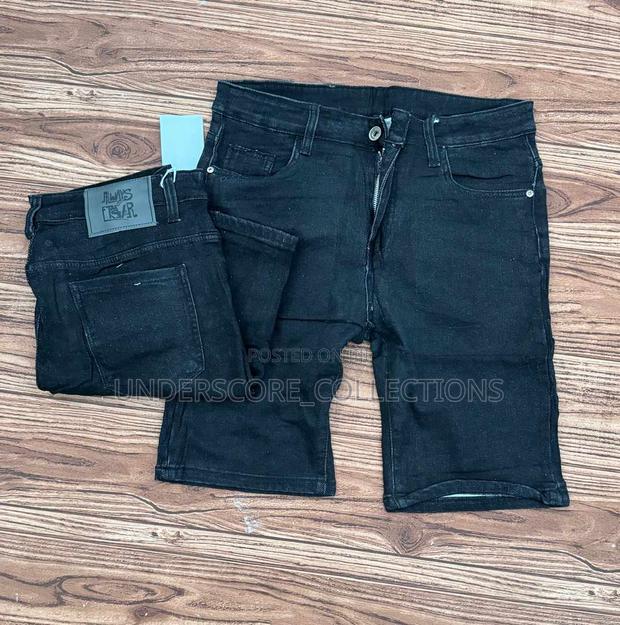 Executive Unisex Denim Shorts - thumbnail 7