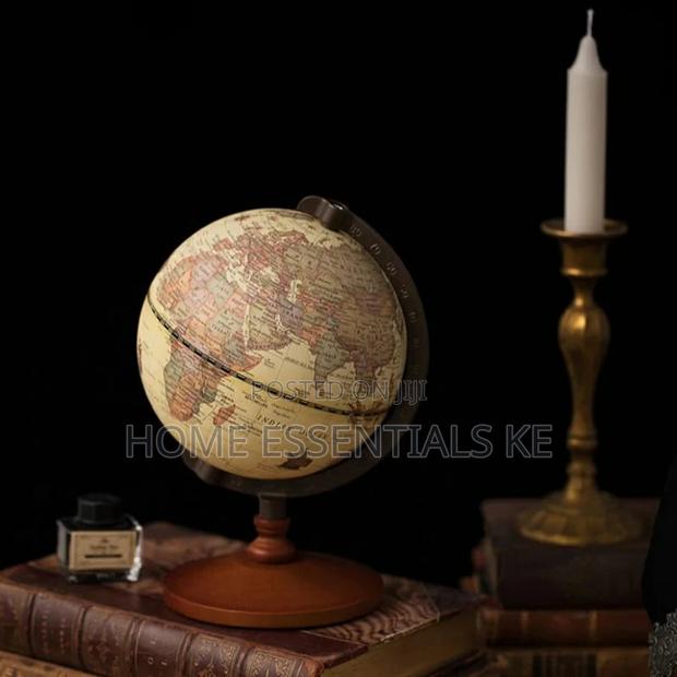 *ROTATING GLOBE WORLD MAP -Rotating Atlas 20cm 10cm - thumbnail 2
