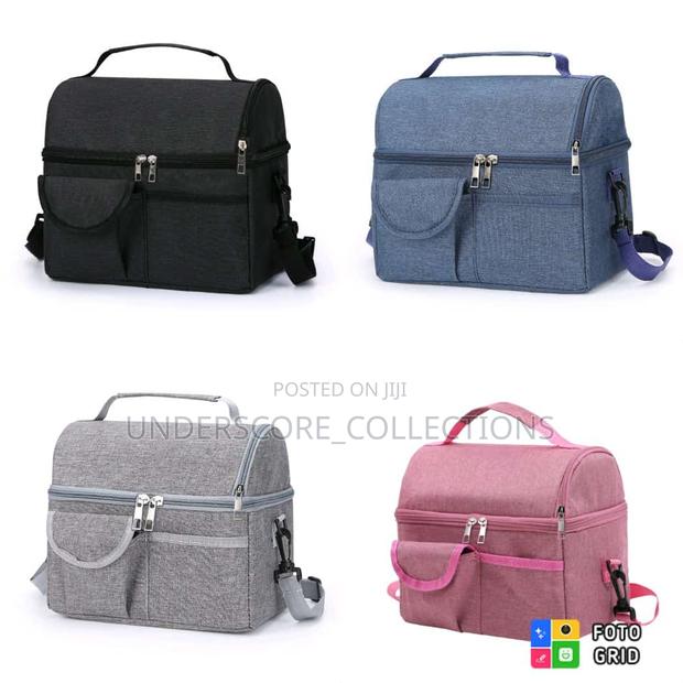 *Large Capacity Square Thermal Lunch Bags*