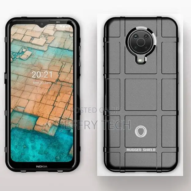 Rugged Shield Case - Nokia G10 / G20 - Black