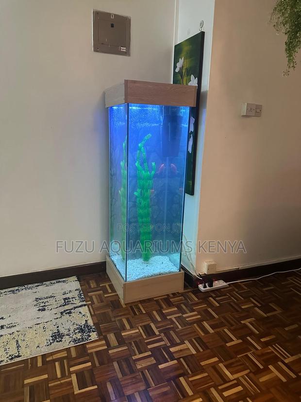 Aquarium Tower With Fish and All Accessories