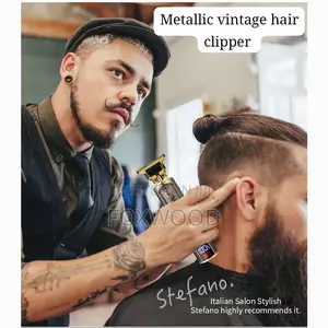 New Metal Electric Hair Clipper, Rechargeable Hair Trimmers,