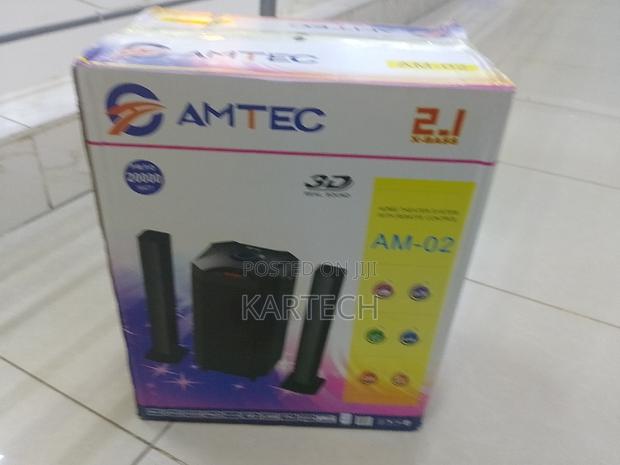 AMTEC AM-02 2.1CH HI-FI Multimedia Speaker Sound System.