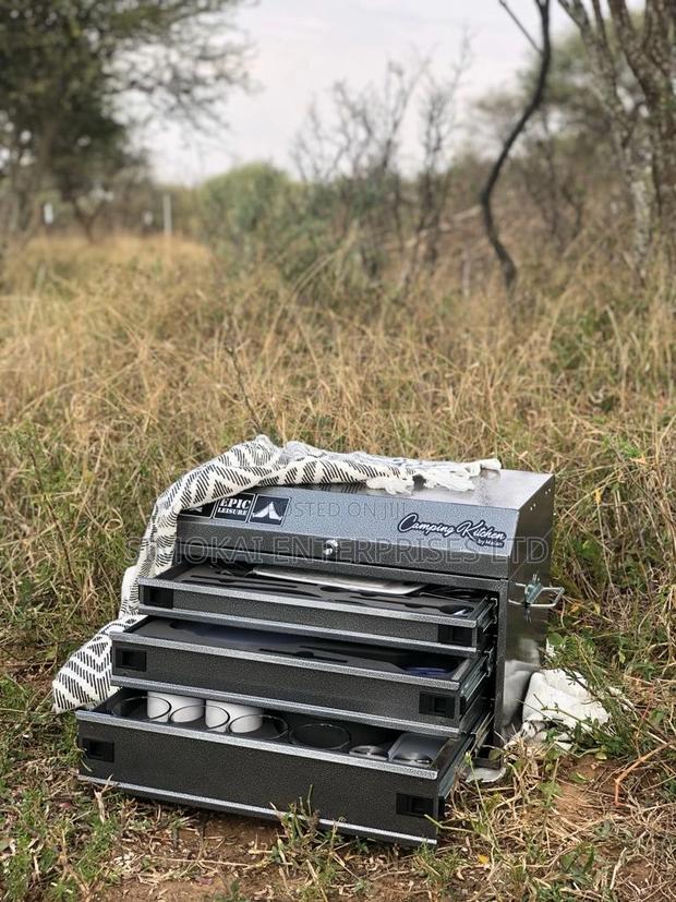 Epic 4 People Camping Outdoor Kitchen - main view