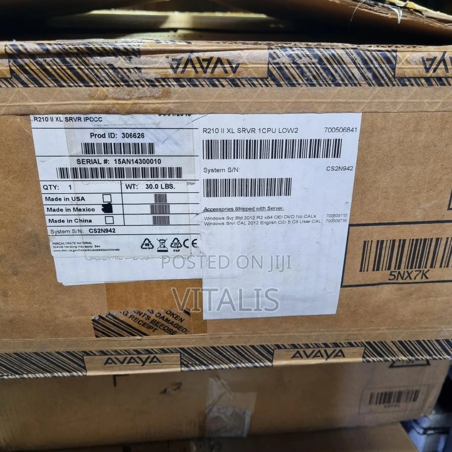 New Server Dell Poweredge R210 II 32GB Intel Xeon HDD 640GB
