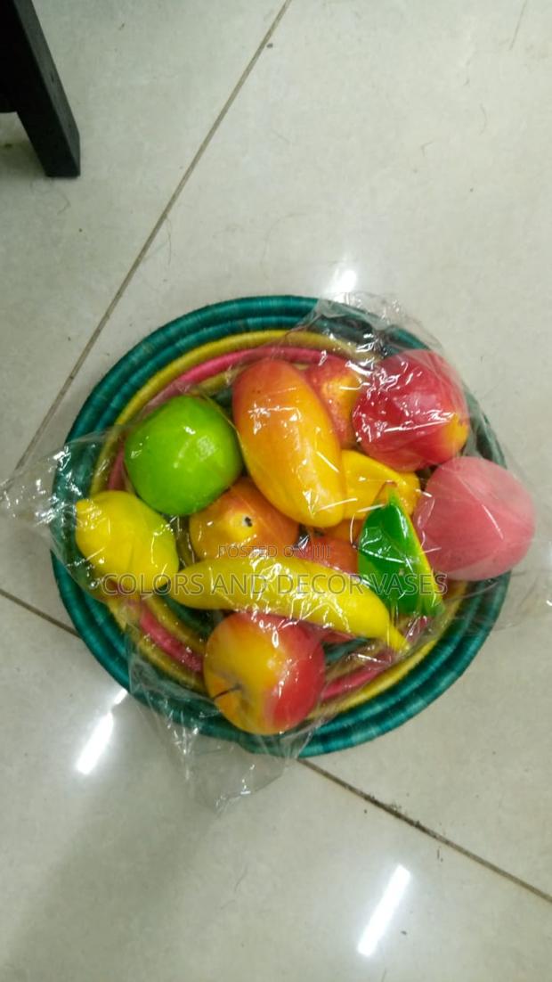 Artificial Fruits With Basket - main view