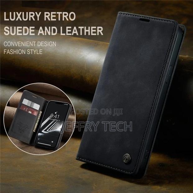Caseme iPhone 15 Vintage Case - Black - thumbnail 4