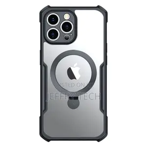 Shockproof Hybrid Cover for iPhone 15 PRO - Black