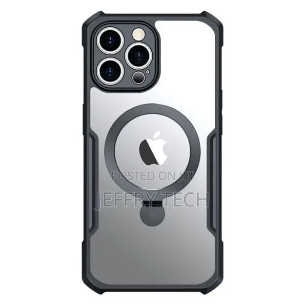 Shockproof Hybrid Cover for iPhone 15 PRO - Black