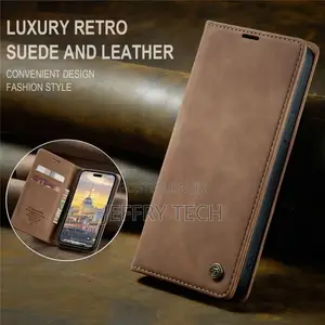 Caseme iPhone 15 PRO Vintage Case - Brown
