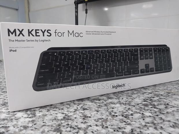 Logitech Mx Keys Wireless Illuminated Keyboard for Mac