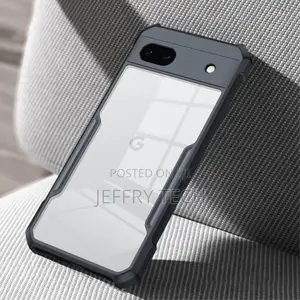 Shockproof Hybrid Cover for Google Pixel 6A - Black