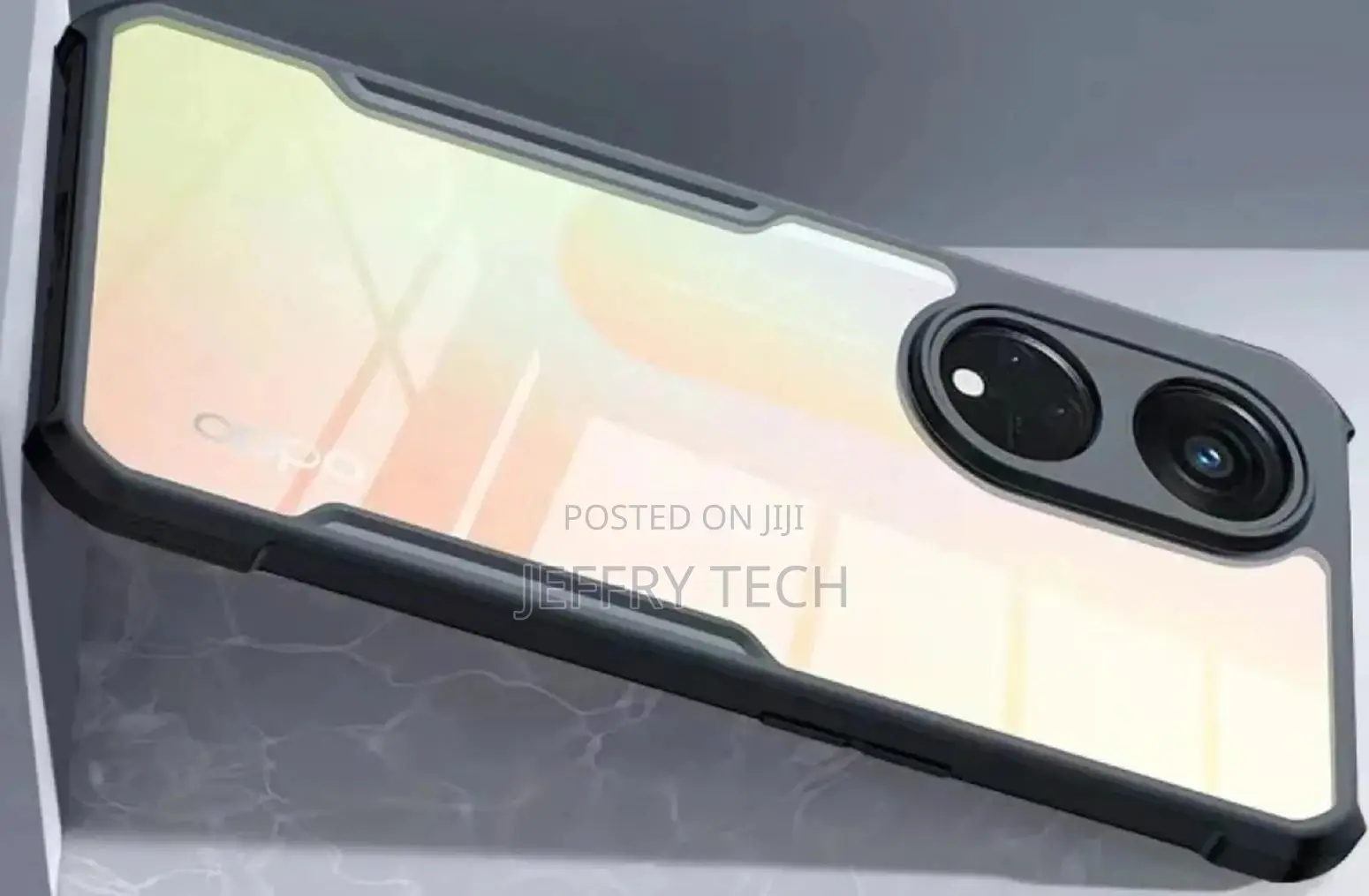 XUNDO Case for Oppo Reno 8T 5G - Shockproof Transparent PC +
