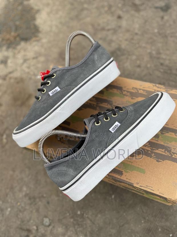 Suede Leather Vans - thumbnail 3