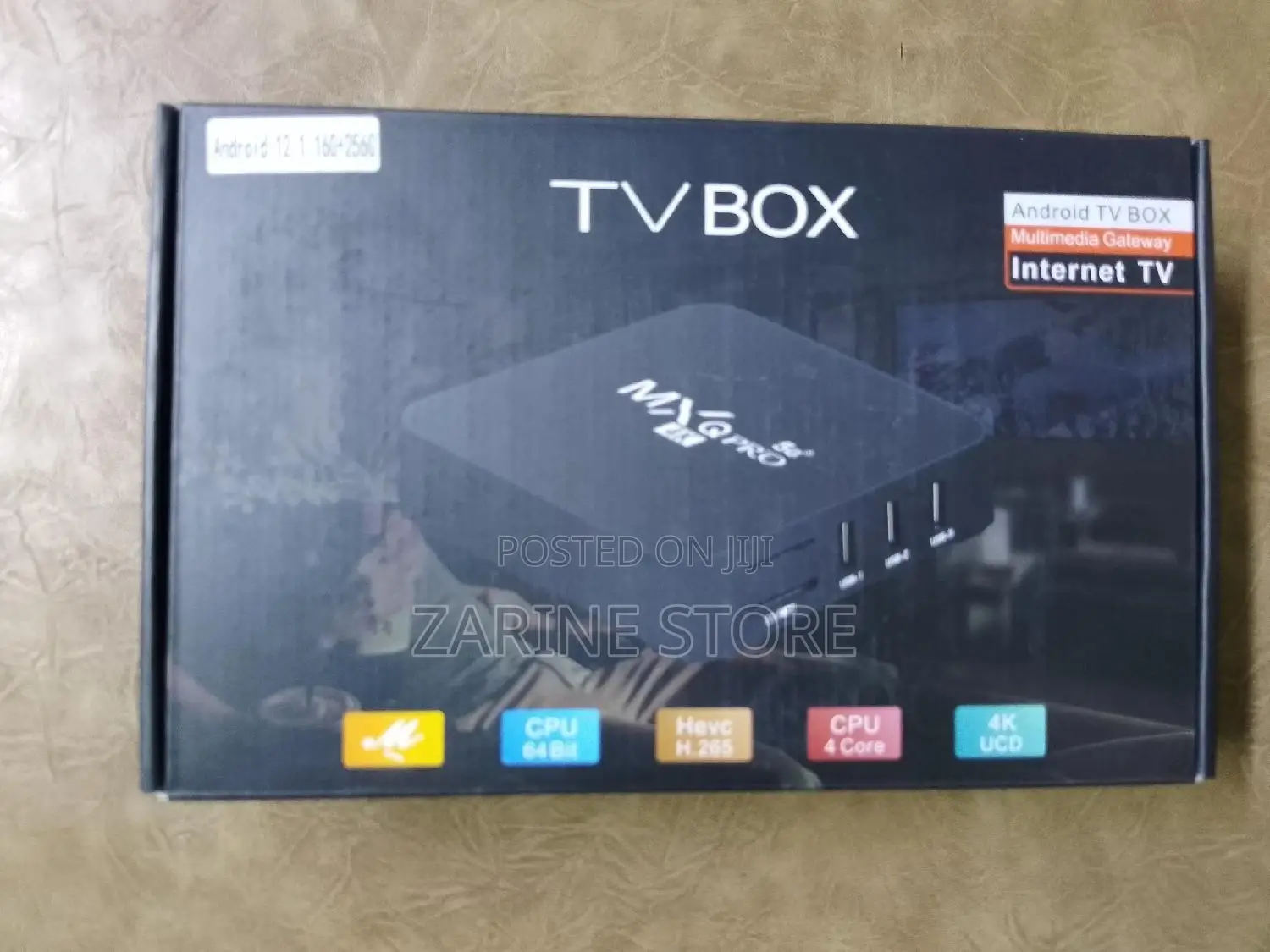 Tv Box Smart Box 16GB + 256GB Mxqpro 5G Box