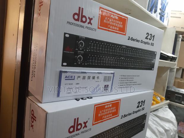 Dbx Equalizer - main view