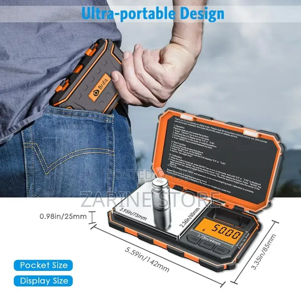 Pocket Scale Portable Weighing Scale 0.00grams Scale