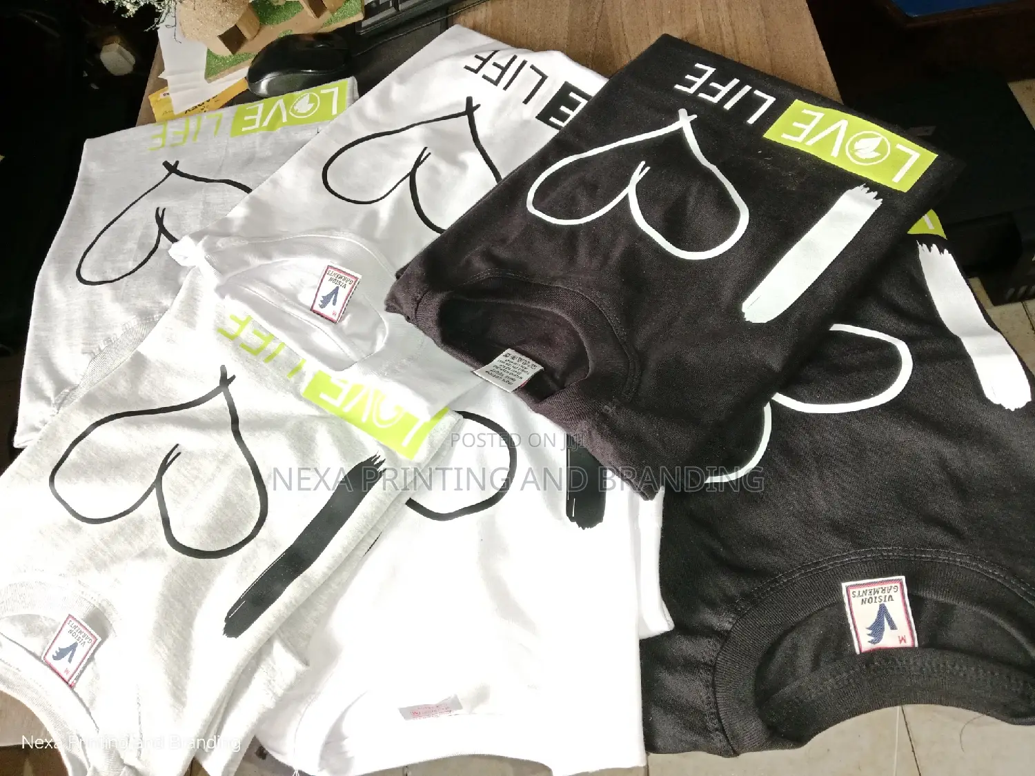 Heavy Cotton T-Shirts Printing on Offer