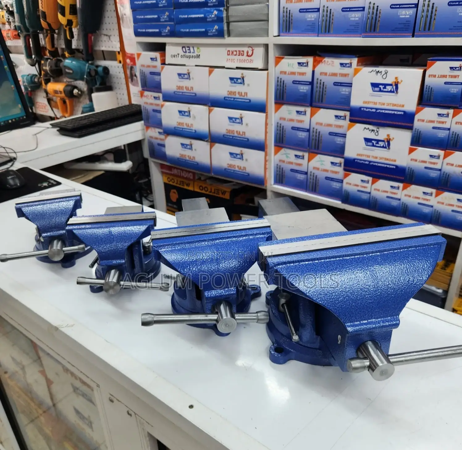 Bench Vice of Various Sizes 4' - 8 '