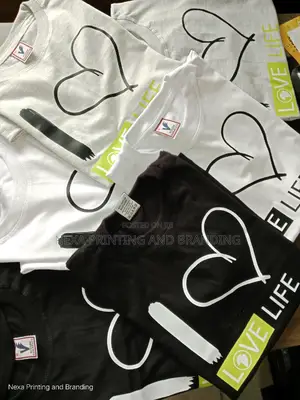 Custom Printed Round Neck Tshirt