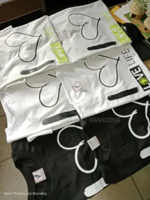 Custom Printed Round Neck Tshirt
