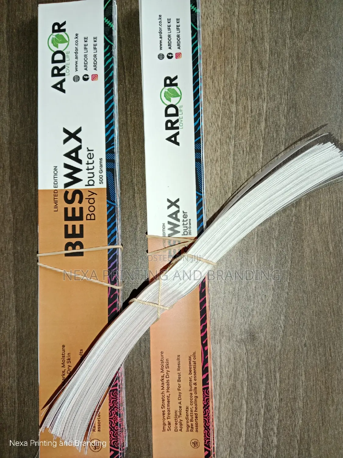 Custom Sized And Cut Product Labels