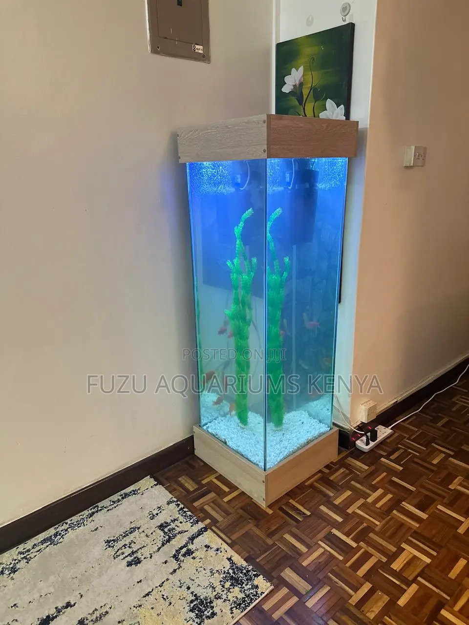 Standing Tower Aquarium Decor