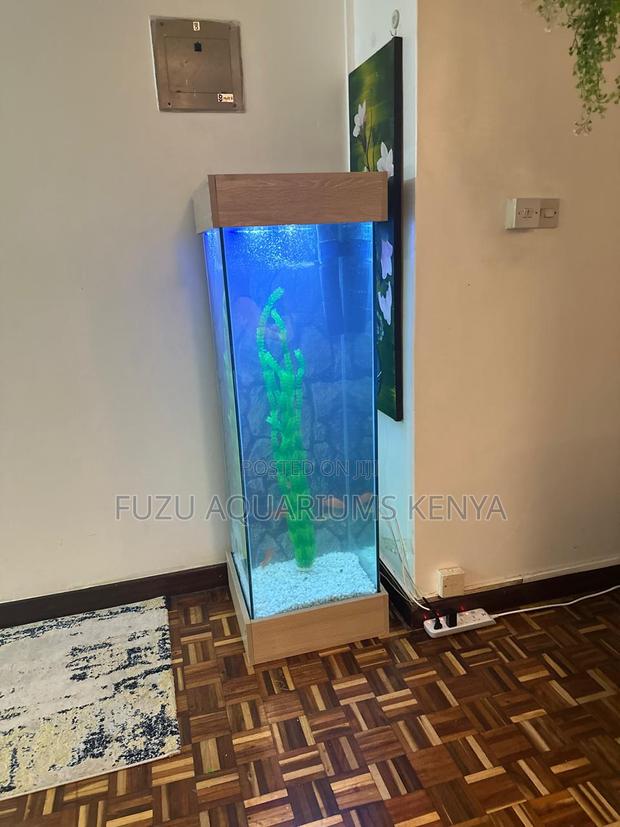 Standing Tall Aquarium Tower - main view