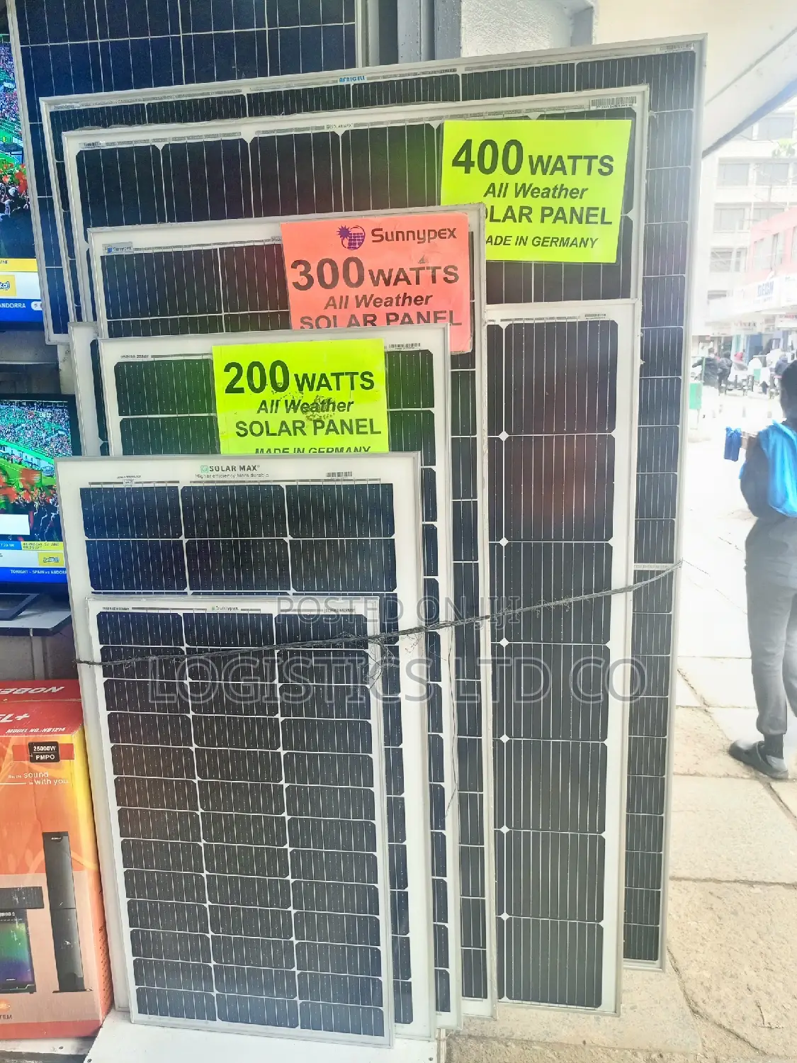 50w Solar Panel Mono Crystalline-400watts All Weather Solar