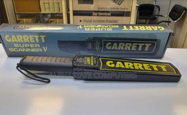 Garrett Super Scanner V Hand Held Metal Detector W/ 9V