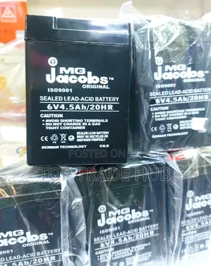 MG Jacobs Solar Battery 6V4.5AH
