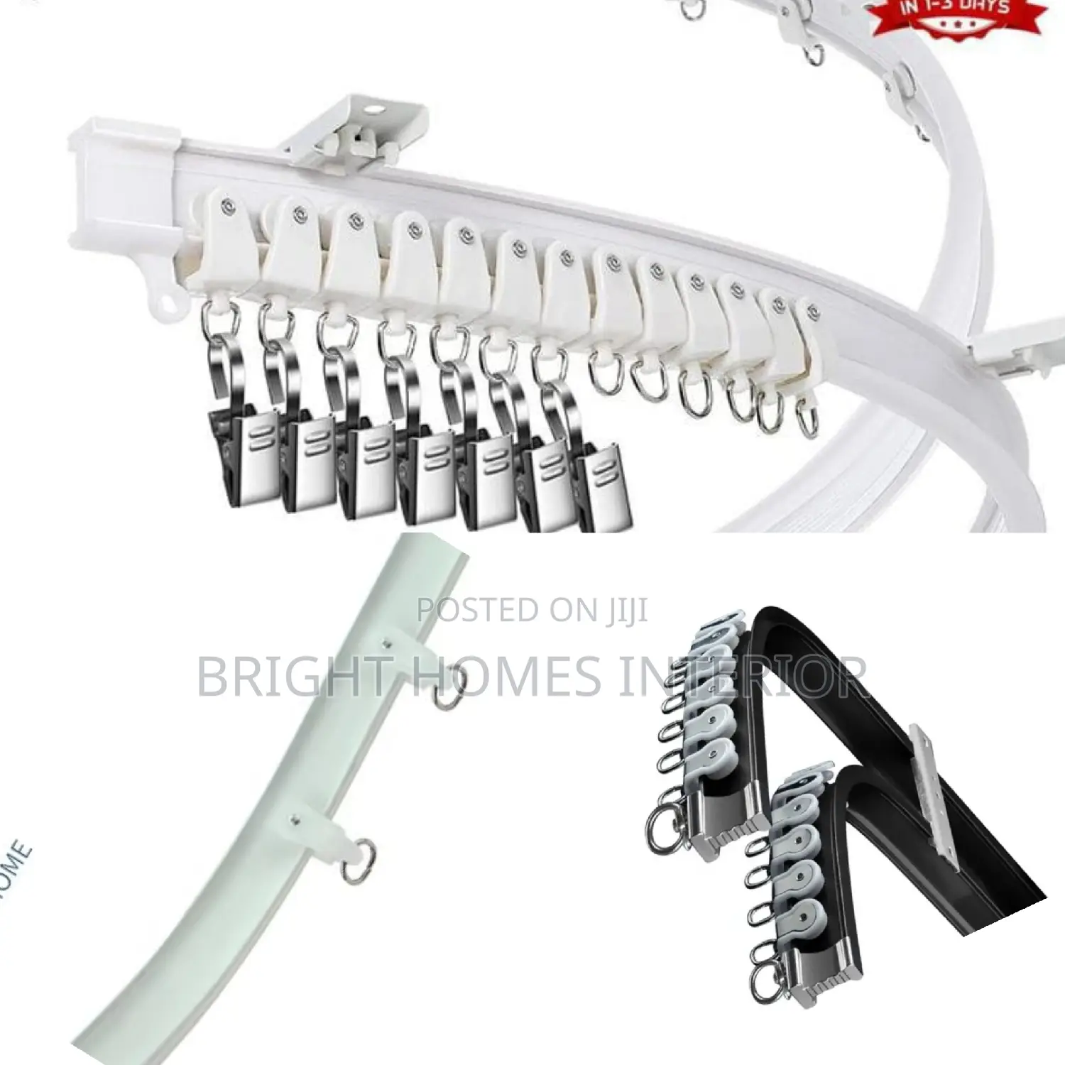 Bendable Curtain Rails Hospital Rails Mosquito Net Rails