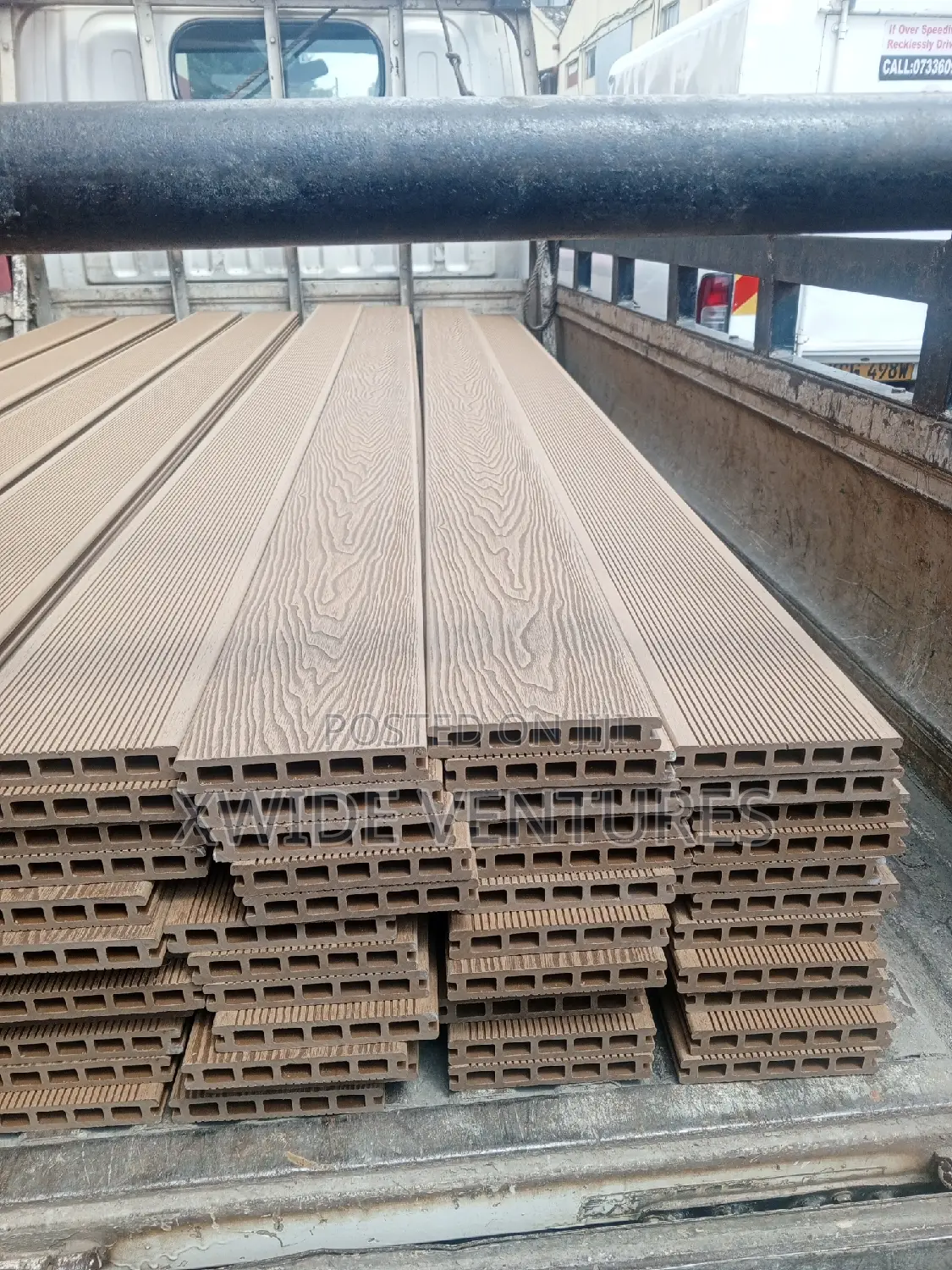 WPC Wood Plastic Composite/WCP Floor Decking in Westlands Building