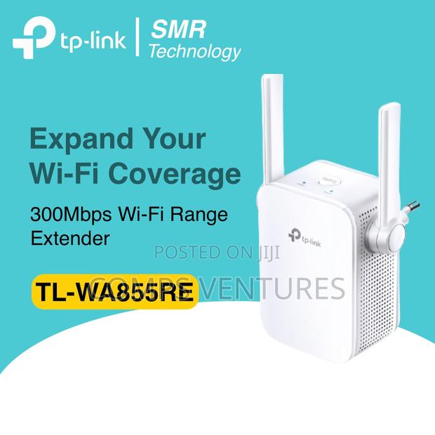 Tp-Link TL-WA855RE Range Extender Repeater With Antennae - main view